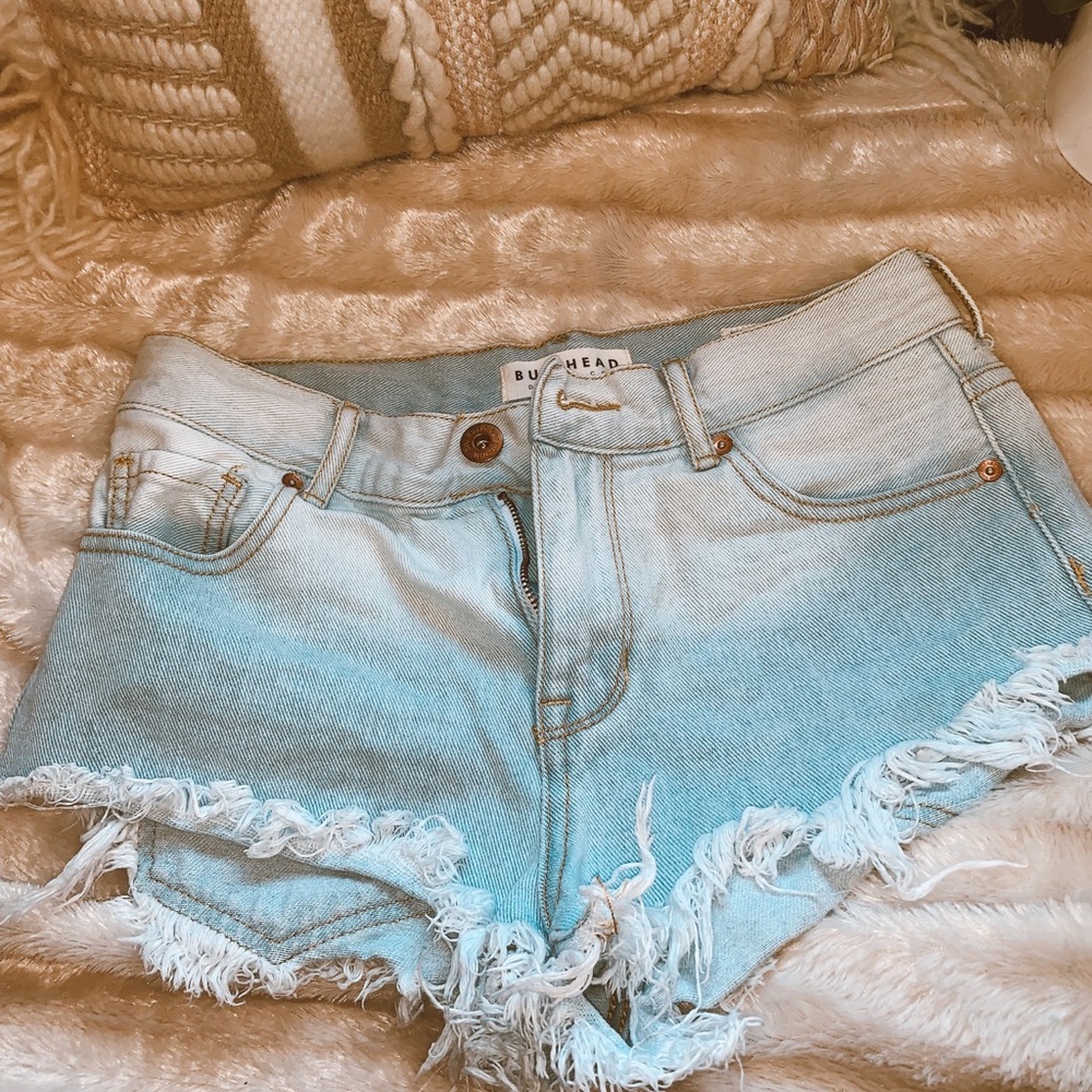 Distressed pac sun bullhead shorts